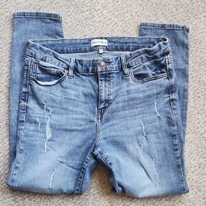 Distressed Women’s Jeans - Studio Blue - Size 32